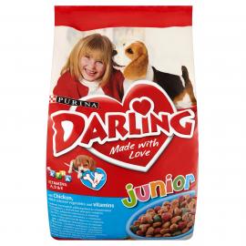 DARLING Junior Csirkével és hozzáadott zöldségekkel száraz kutyaeledel 8kg