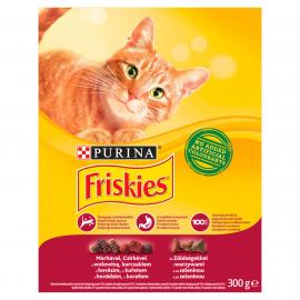 FRISKIES Marhával, csirkével és zöldségekkel száraz macskaeledel 300g