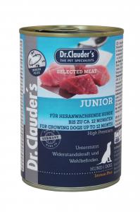 Dr.Clauders Dog Selected Meat Junior konzerv 400g