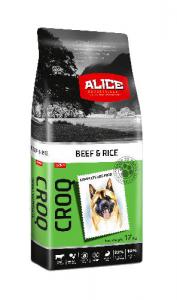 Panzi Alice Croq Beef,rice Adult (marha,rizs) száraztáp - Felnőtt kutyák részére (17kg)