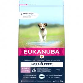 Eukanuba Puppy & Junior Grain Free Small&Medium; Ocean Fisch 3kg