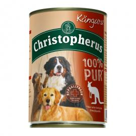 Christopherus Dog konzerv Adult 100% Pure kenguru 400g