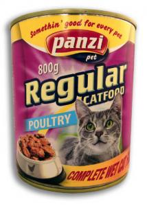 Panzi Regular Adult (csirke) konzerv - Felnőtt macskák részére 800g