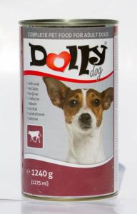 Dolly Dog Konzerv Borjú 1240g
