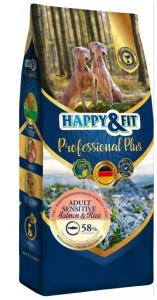 Happy&Fit; Professional Plus Adult Sensitive Salmon&Rice; 18kg