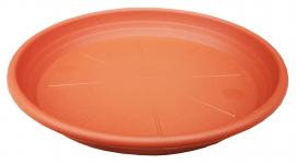 Virágcserép alátét Firenze 25 cm műanyag terracotta