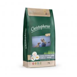 Christopherus Dog Adult Grainfree Pisztráng és rovar Small&medium; 4kg