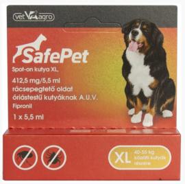 SafePet 412,5 mg/5,5 ml spot on kutya XL 40-55 kg 1x