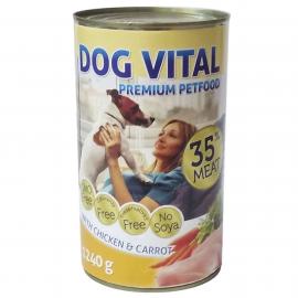 Dog Vital konzerv chicken&carrot 1240gr