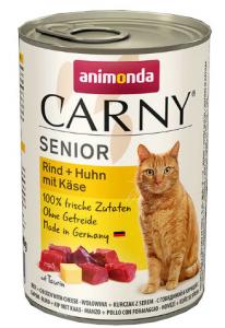 Animonda Carny Senior (csirke,marha,sajt) konzerv - Idős macskák részére (400g)