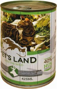 Pet s Land Cat Konzerv Vadashús répával 415g