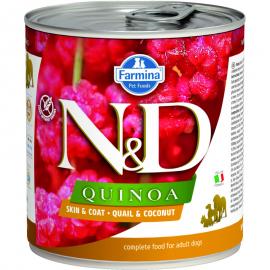 N&D Dog konzerv Quinoa Fürj & Kókusz 285gr