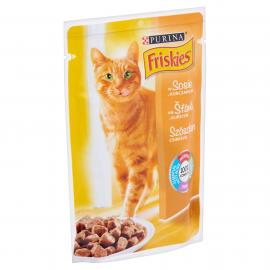 FRISKIES Szószban Csirkével nedves macskaeledel 85g