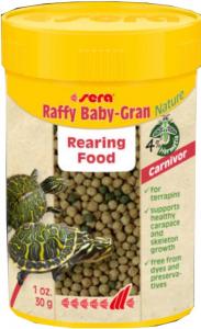 Sera Nature Raffy Baby-Gran - Granulátum táplálék hüllők részére (100ml/30g)