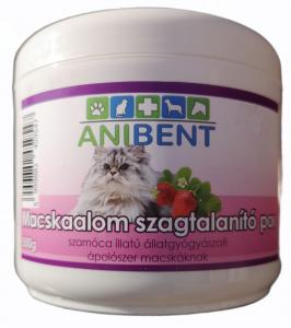 ANIBENT MACSKAALOM SZAGTALANÍTÓ POR SZAMÓCÁS 500G