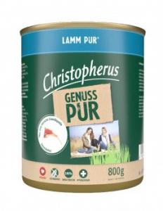 Christopherus Dog konzerv pure bárány 800g