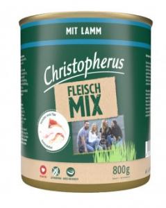 Christopherus Dog konzerv meat mix bárány 800g