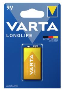 VARTA LONGLIFE ALKÁLI ELEM 9V 6LR61