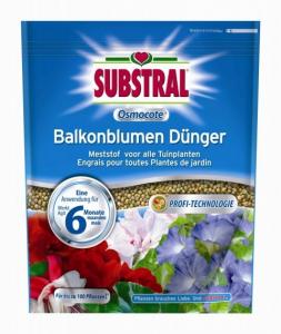 Substral Osmocote hosszú hatású Balkon virágtrágya 0.75kg