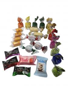 Vegyes csokoládék, bon-bonok csomagban 500gr