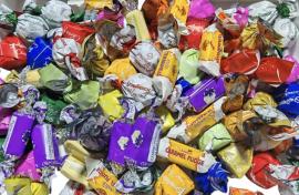 Vegyes csokoládék, bon-bonok csomagban 500gr