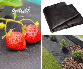 Geotextil fekete 1,1x5m 50gr/nm