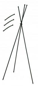 Növénytámasz 11mm*150cm