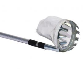 Gyümölcsszedő kosár + nyél /1,1m - 2,4m/