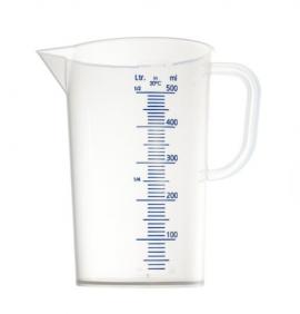 Mérőkancsó PP /hő-vegyszerálló/ 500 ml