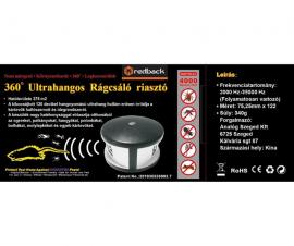 Rágcsáló riasztó-ultrahangos beltéri 375 m2