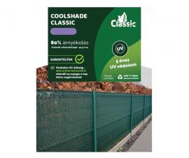 Belátásgátló háló zöld 2x10m CoolShade 80%