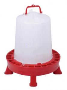 BAJONETTZÁRAS BAROMFI ITATÓ LÁBAKKAL, 8 LITERES, PIROS