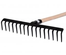 Gereblye kovácsolt 16 fogú nyelezett