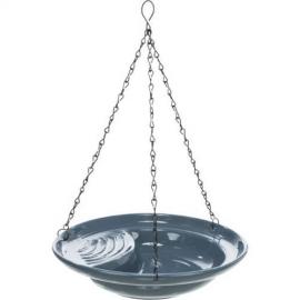 KÜLTÉRI AKASZTÓS MADÁRFÜRDETŐ, ITATÓTÁL kerámia 530ml/ø26 cm