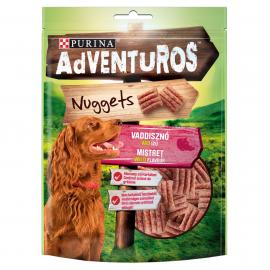 ADVENTUROS Nuggets Vaddisznó, vad ízű kutya jutalomfalat 90g