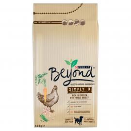 BEYOND Simply 9 Csirkével és teljes kiőrlésű árpával száraz kutyaeledel 1,4kg
