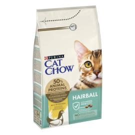 CAT CHOW Hairball Control csirkében gazdag száraz macskaeledel 1,5kg