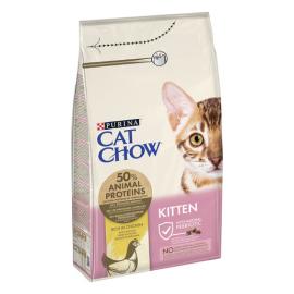 CAT CHOW Kitten Csirkében gazdag száraz macskaeledel 1,5kg