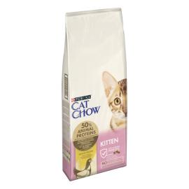 CAT CHOW Kitten Csirkében gazdag száraz macskaeledel 15kg