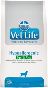 Vet Life Dog Hipo Egg & Rice 2 Kg