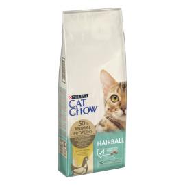 CAT CHOW Hairball Control csirkében gazdag száraz macskaeledel 15kg