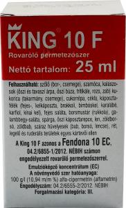 KING 10F 25ml III. 