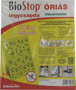 BIOSTOP Plusz Óriás Légycsapda III. 4 darabos