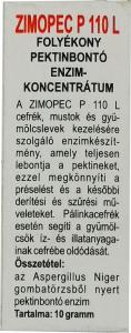 PEKTINBONTÓ ZIMOPEC P110L 10ml III.