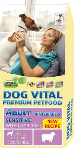 Dog Vital Adult Sensitive Mini Breeds Lamb 12kg