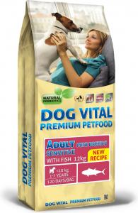 Dog Vital Adult Sensitive Mini Breeds Fish 12kg