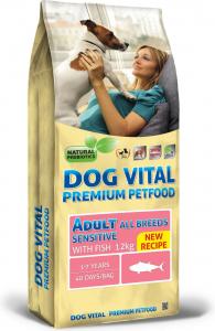 Dog Vital Adult Sensitive All Breeds Fish 12kg