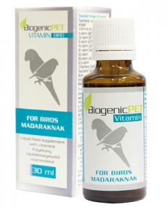 BIOGENICPET VITAMIN BIRD Díszmadaraknak 30 ML