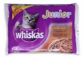 WHISKAS ALUTASAKOS 100G 4-PACK JUNIOR