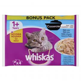 WHISKAS ALUTASAK 4-PACK HALAS MENÜ CASSEROLE 4x85GR